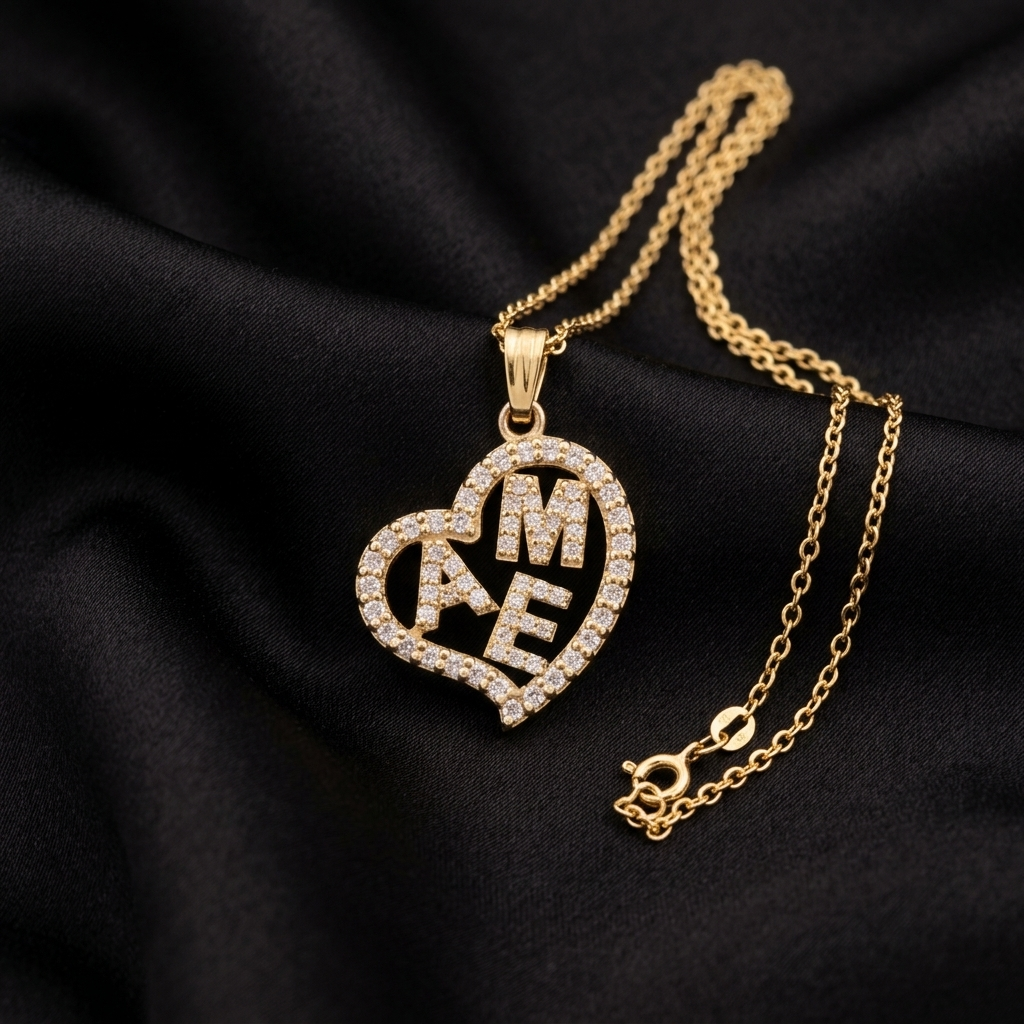 Family Heart Pendant